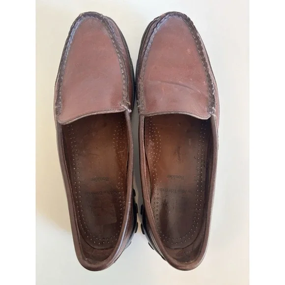Allen Edmonds Boulder Loafers‎ Driving Shoes Mens Size 8.5 Leather Loafers - Picture 4 of 10